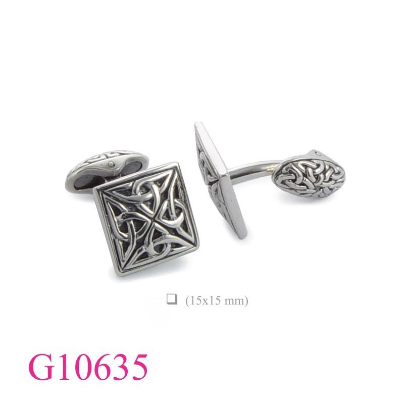 Celtic Cufflinks Gift Jewelry, square celtic cufflinks.