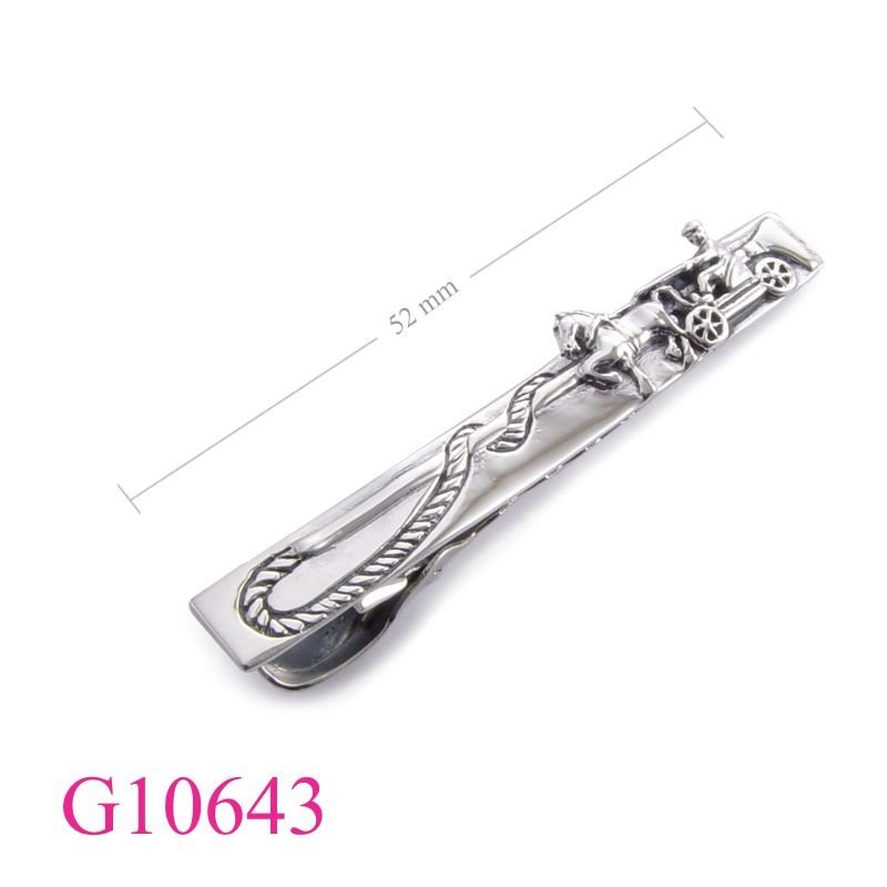 Gift Jewelry, horse carriage tie clip.