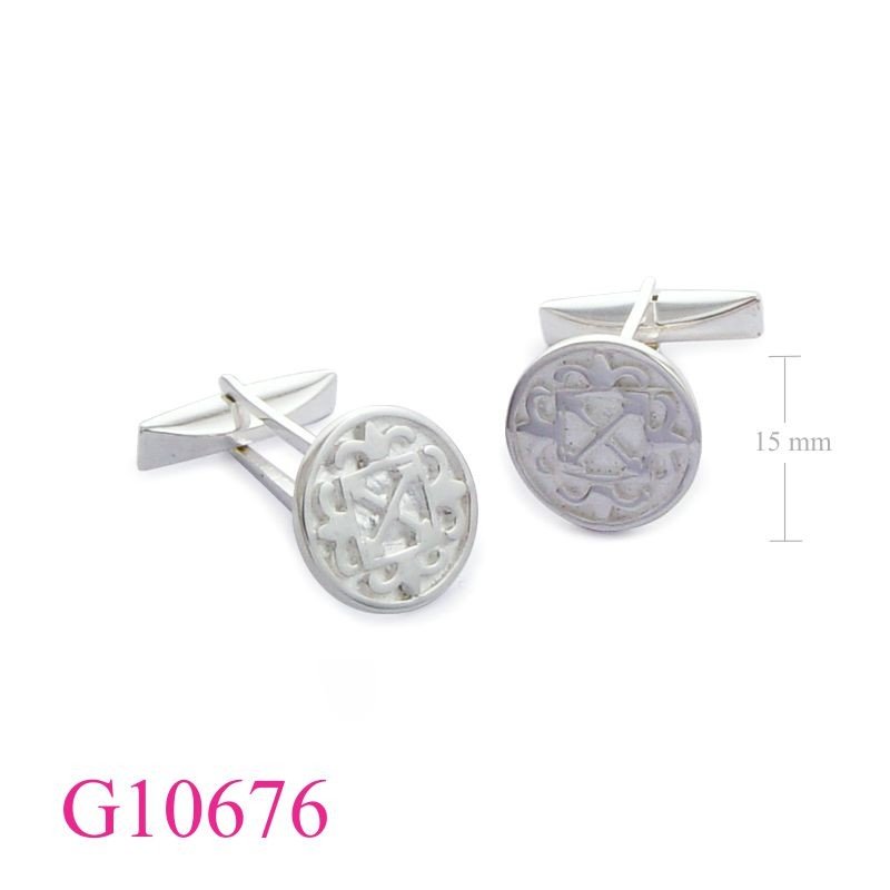 Gift Jewelry, round cufflink.