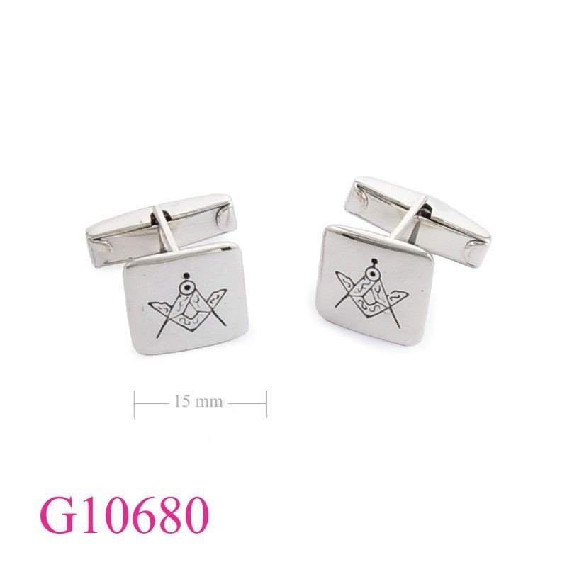 Gift Jewelry, Mason square cufflinks.