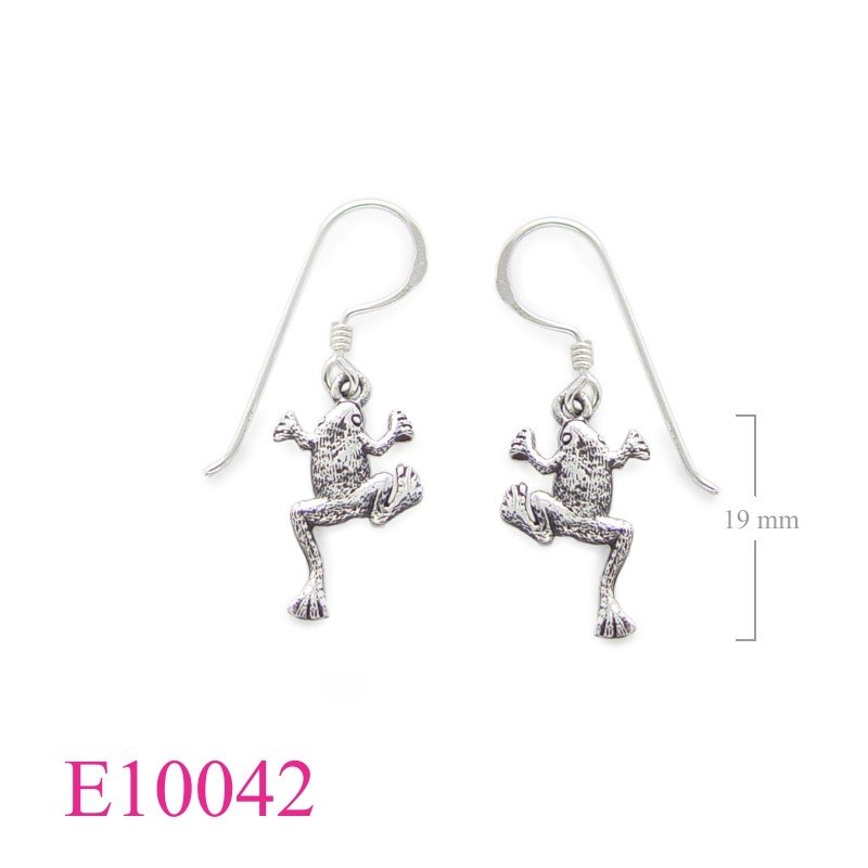 Frog Earrings, frog.
