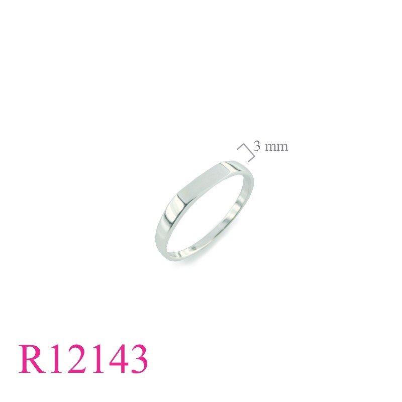 Ring, 3mm flat top.