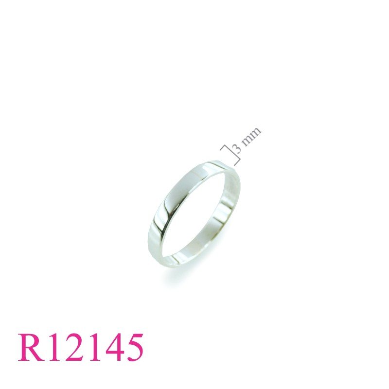 Band Ring, 3mm.