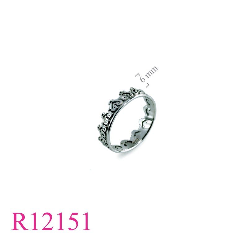 Ring, crown design.