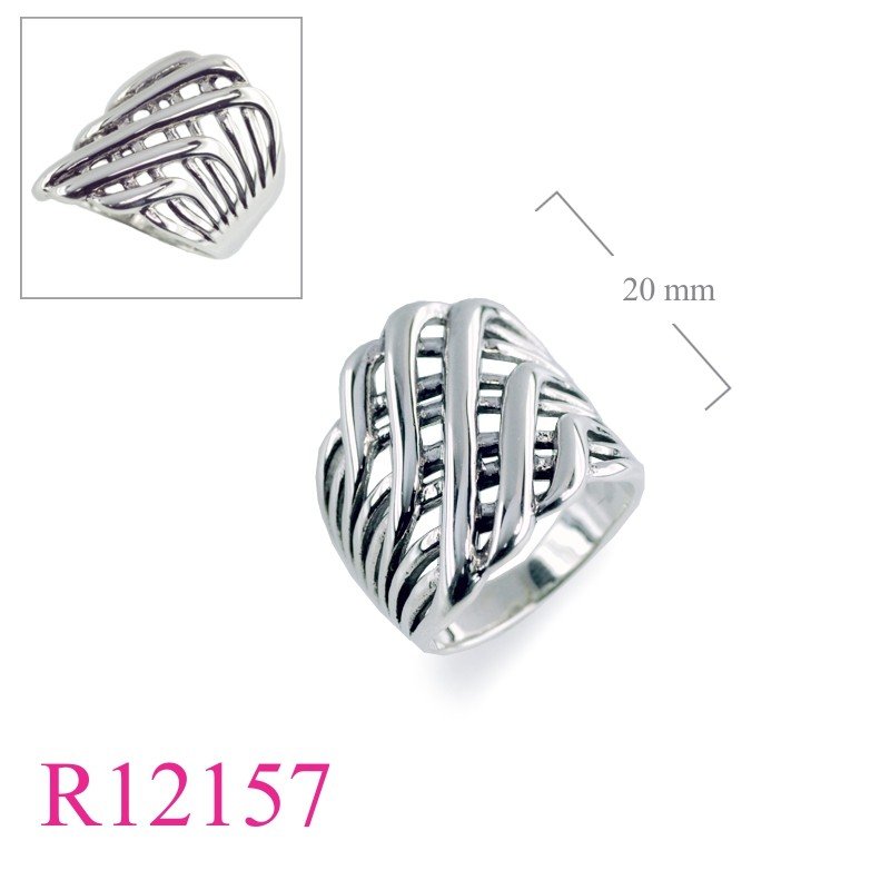 Ring, 5 lines design.