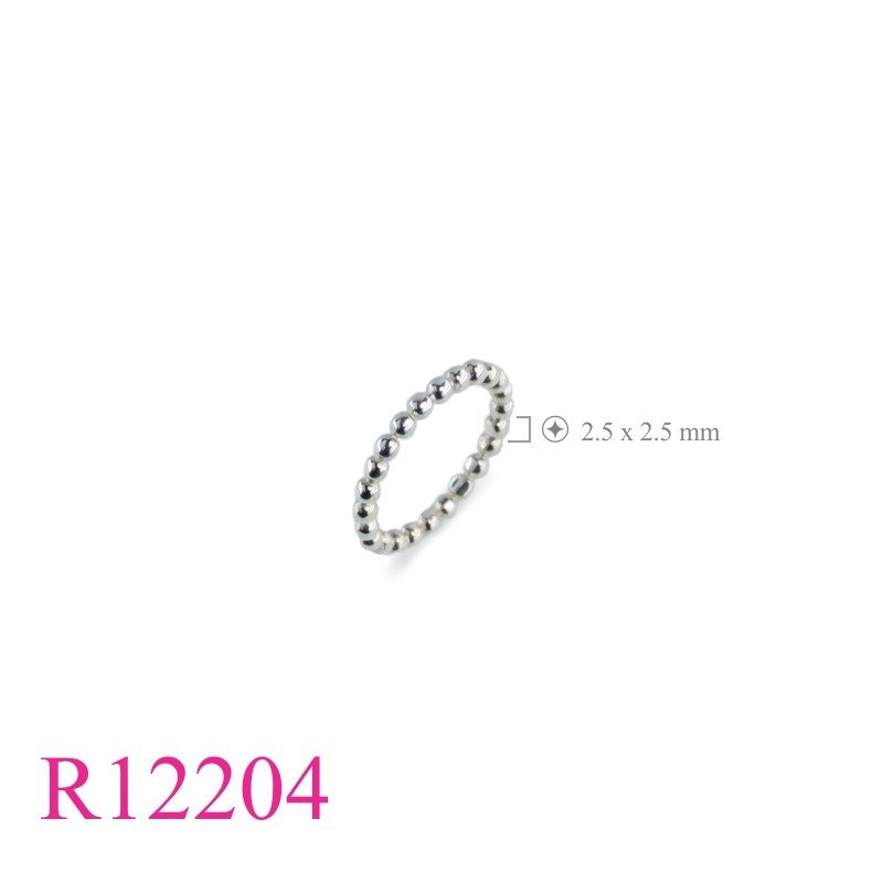 Ring, 2.5mm balls.