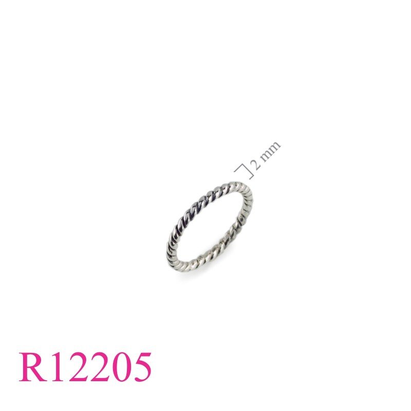 Ring, 2mm twist wire.