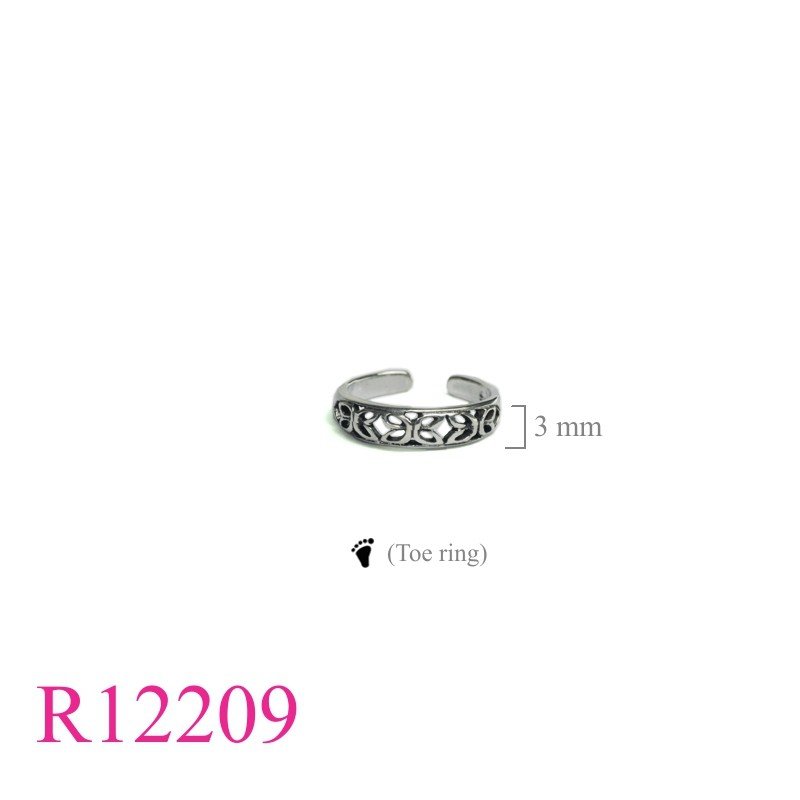 Ring, openwork butterflies (toe ring)