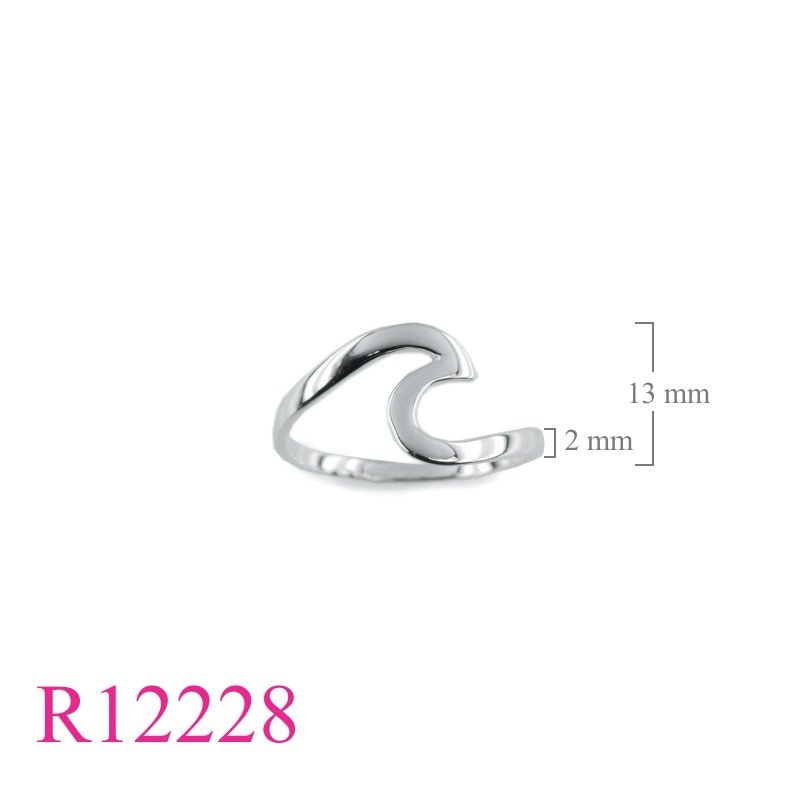 Ring, wave line.