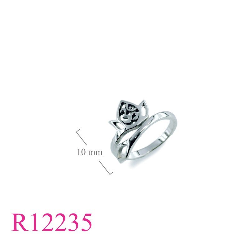 Lotus Ring, Om Ring, Om .