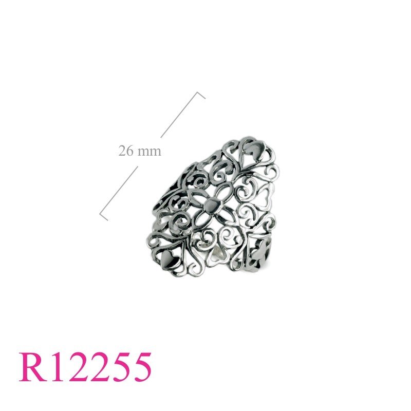 Ring, openwork design.