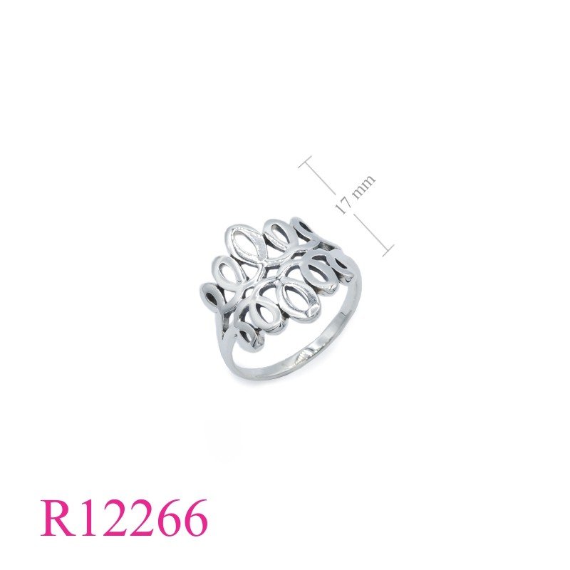 Ring, cross lines design.
