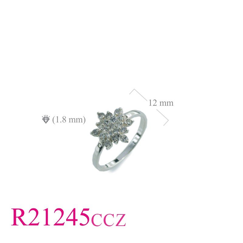 CZ Ring, Snowflake  Ring, and small CCZs.