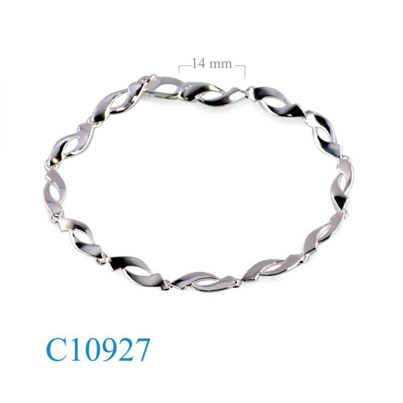 Bracelet, 2 curves designs.