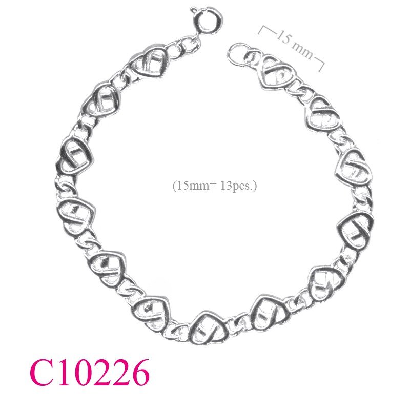 Heart Bracelet, Cross Bracelet.