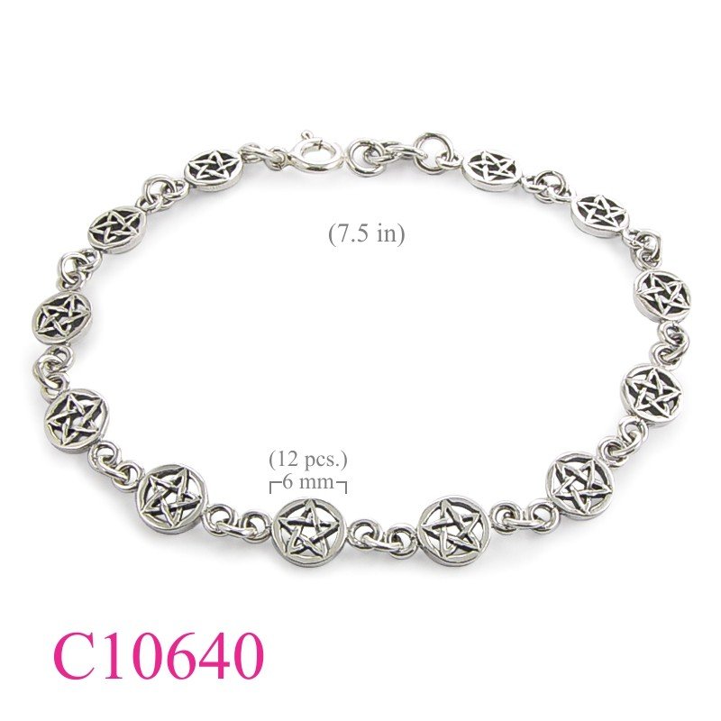 Star Bracelet, stars in rounds.