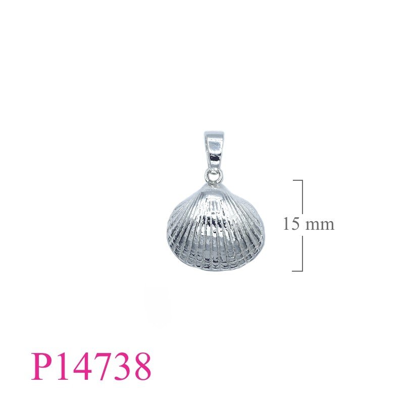 Pendant, clam.