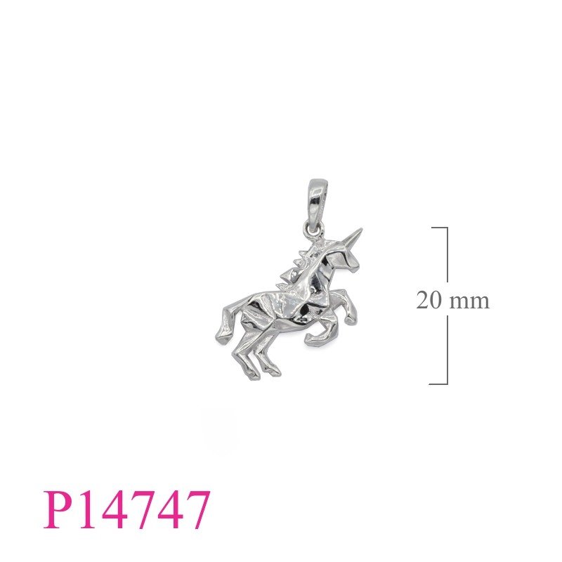 Unicorn Pendant, Star Pendant, t up .