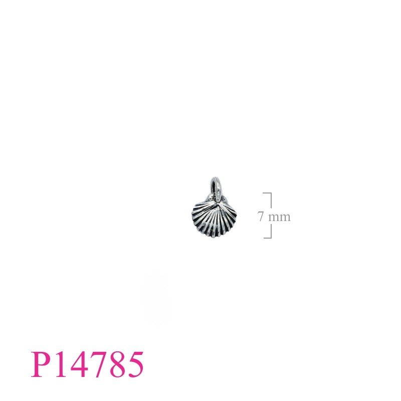 Pendant, clam.