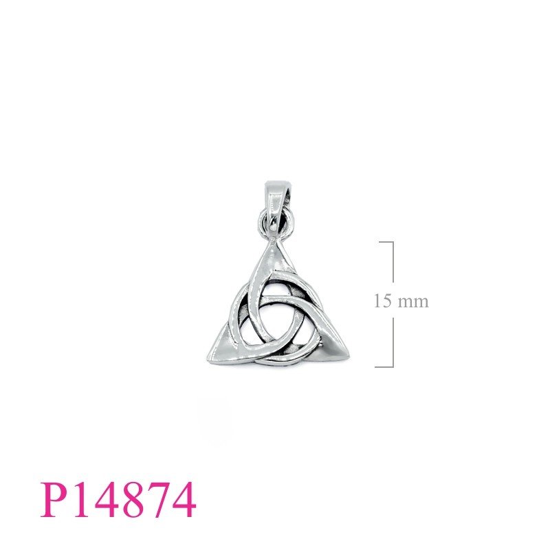 Pendant, triangle Celtic.