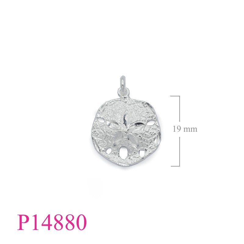 Pendant, sand dollar.