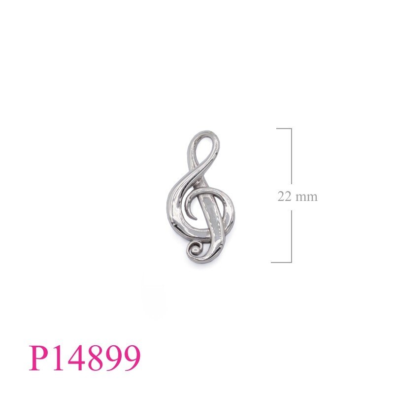 Music Pendant, Music Note Pendant.