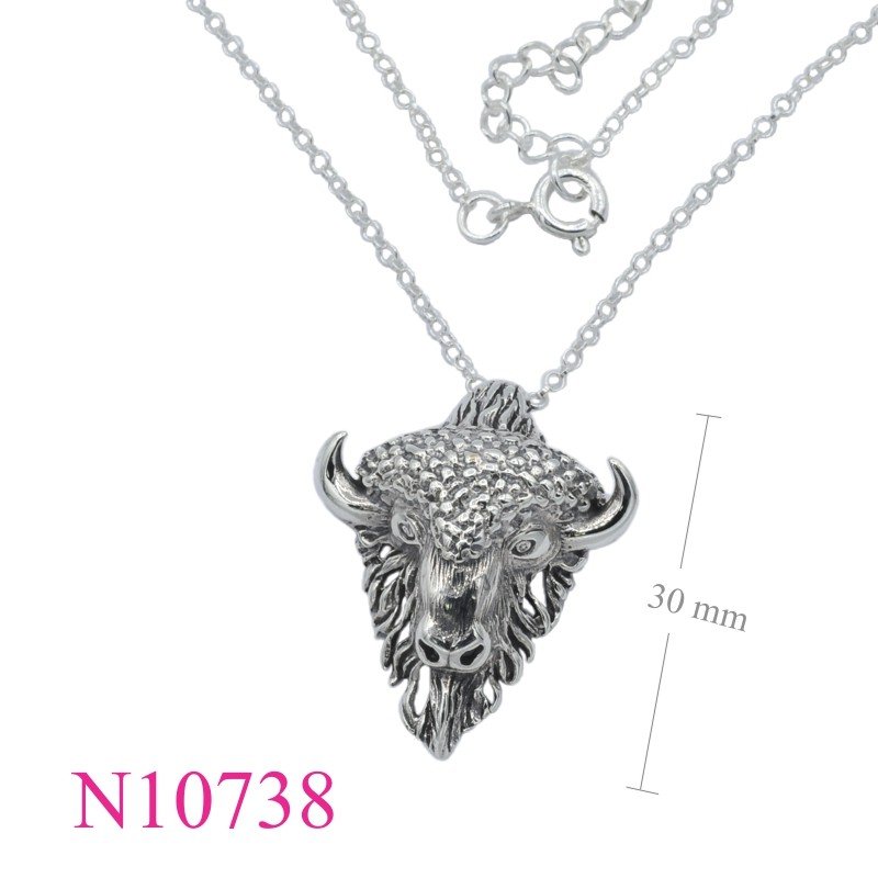 Necklace, 16 inches chain and Aries zodiac charm.