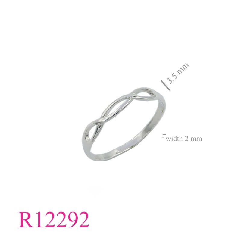 Ring, cross lines.