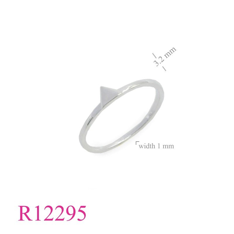Ring, triangle.