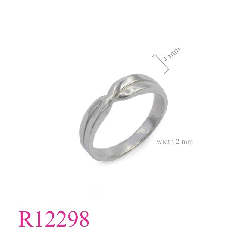 Ring,  X cross design.