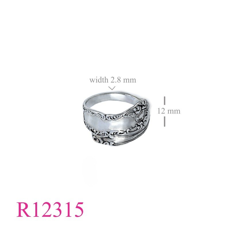 Ring, spoon design.