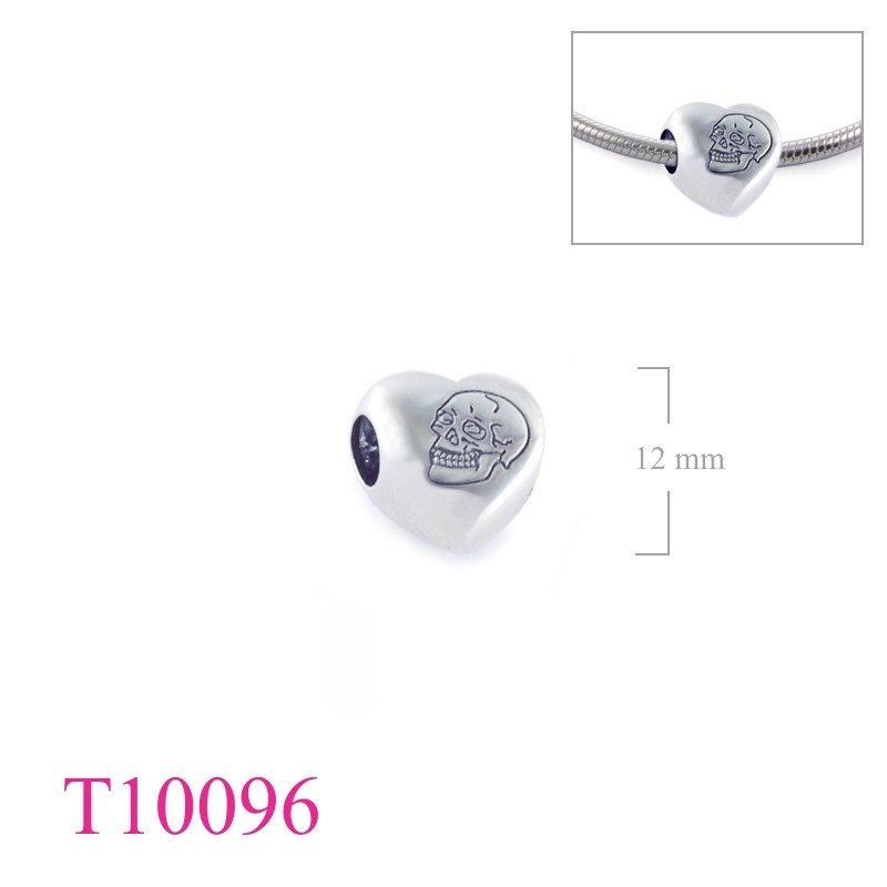 Heart Bead, Skull Bead.
