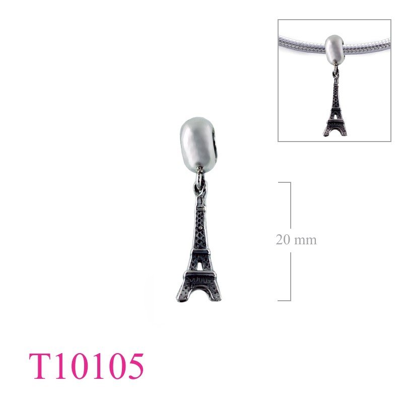 Bead, plain bead and hanging Eifel.
