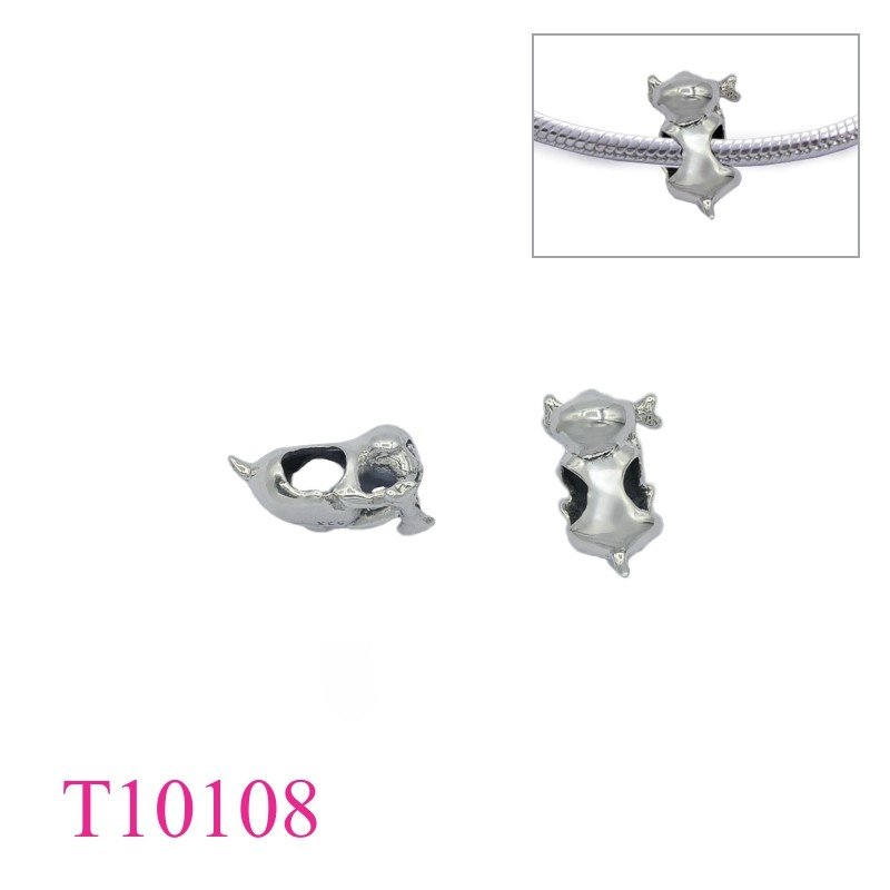 Bead, dog and bone.