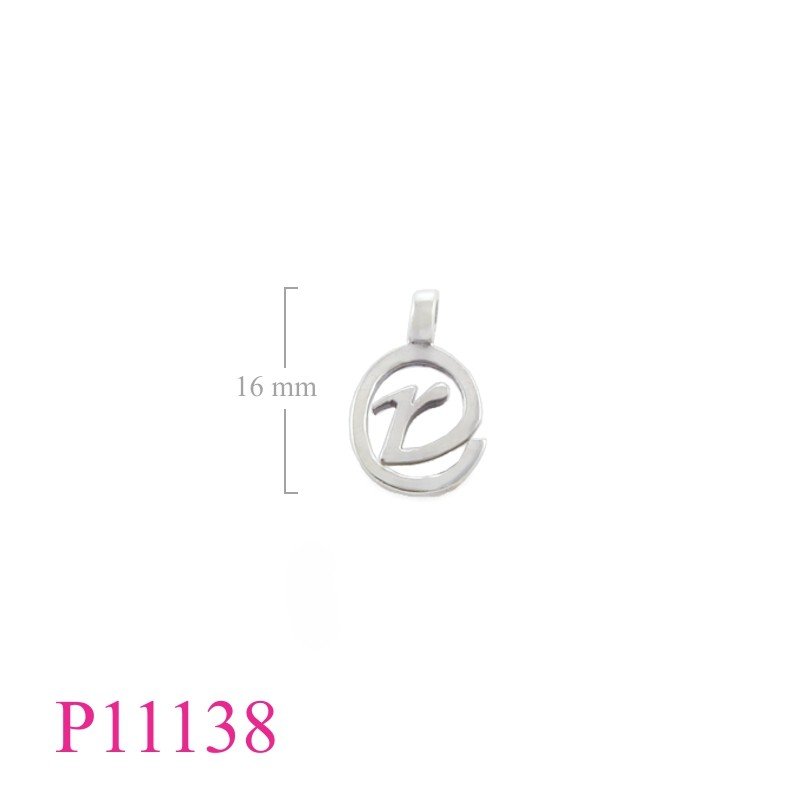 Pendant, " r ".