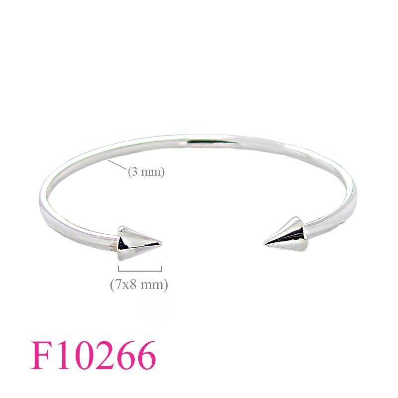 Bangle, 3mm tube,cones.