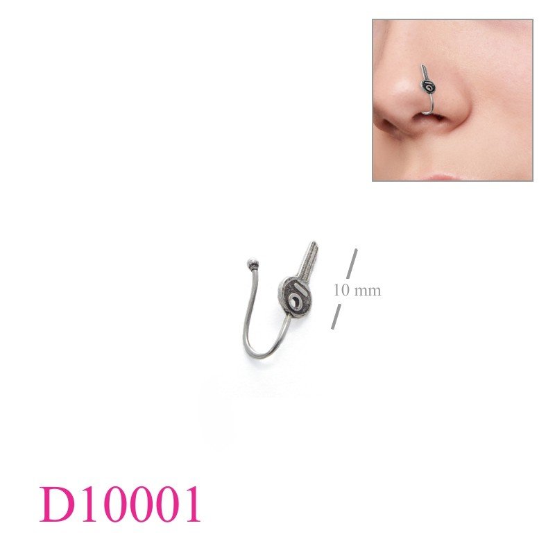 Body Jewelry, nose clip, key.