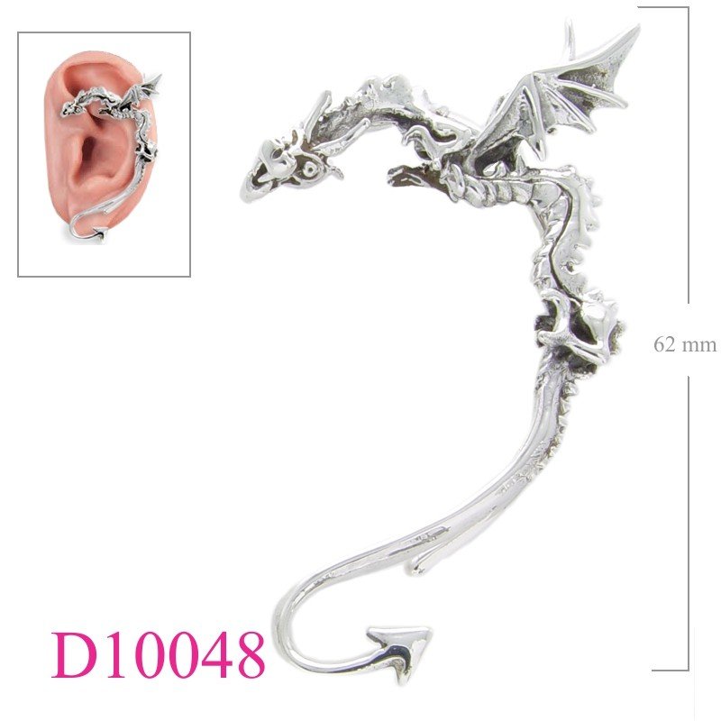 Dragon Ear Clip Earrings, dragon ear clip.