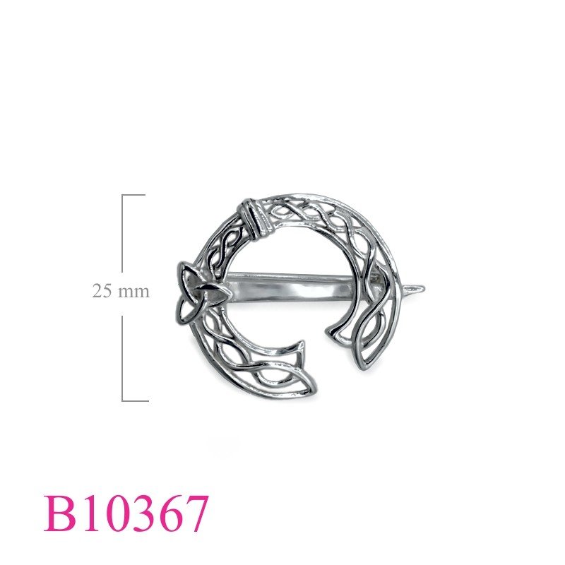 Brooch, openwork Celtic pin.