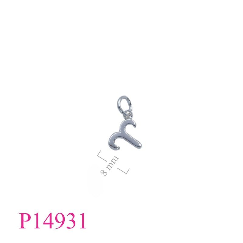 Pendant, Aries zodiac sign.