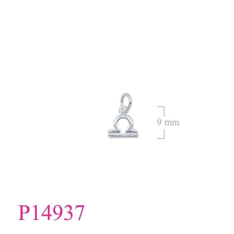 Pendant, Libra zodiac sign.