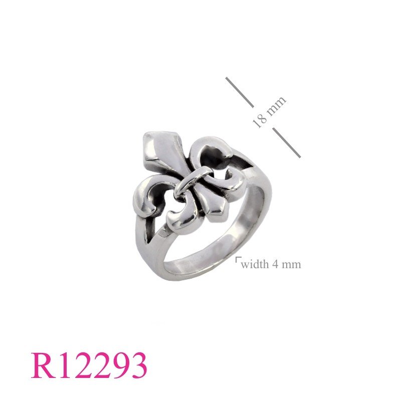 Ring, Fleur de lis.