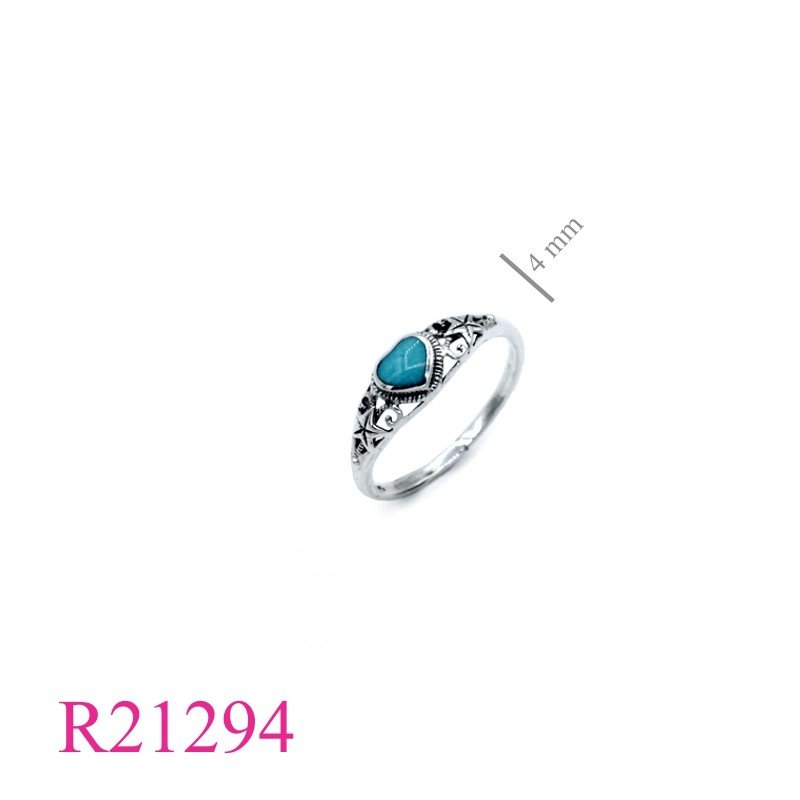 Ring, heart.