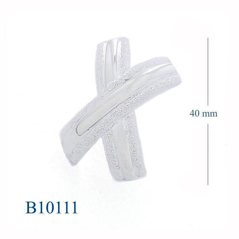 Brooch, "X".