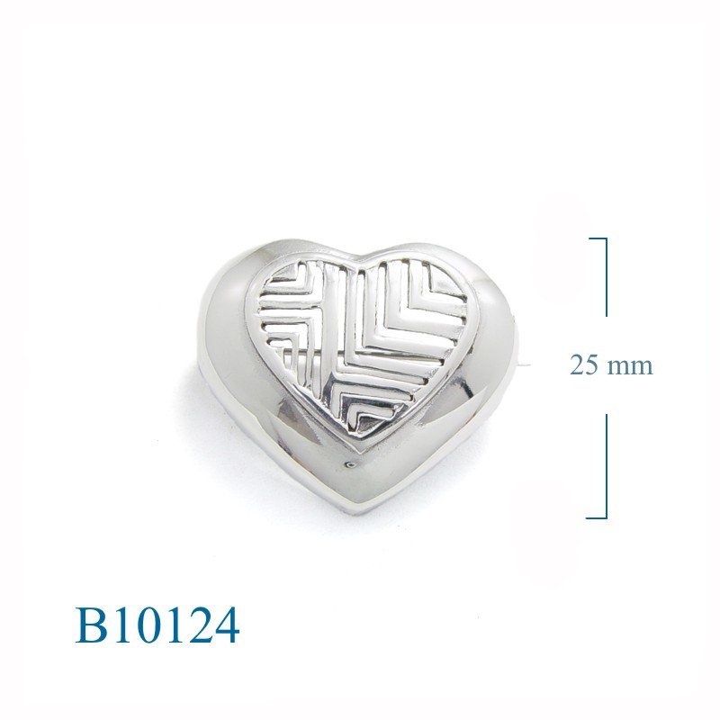 Heart Brooch, cut out heart.
