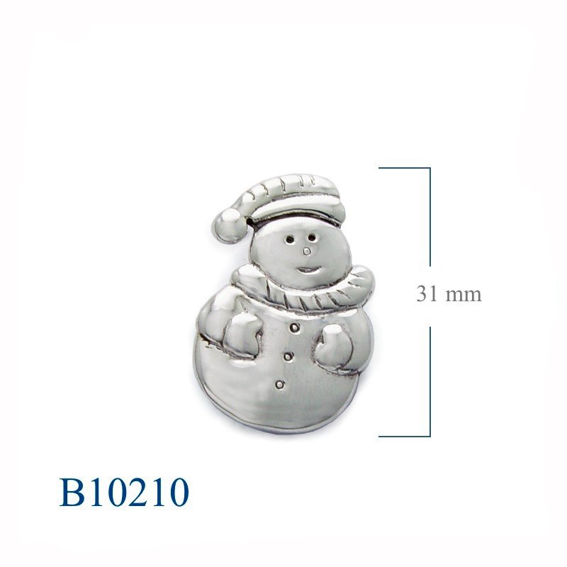 Snowman Brooch.