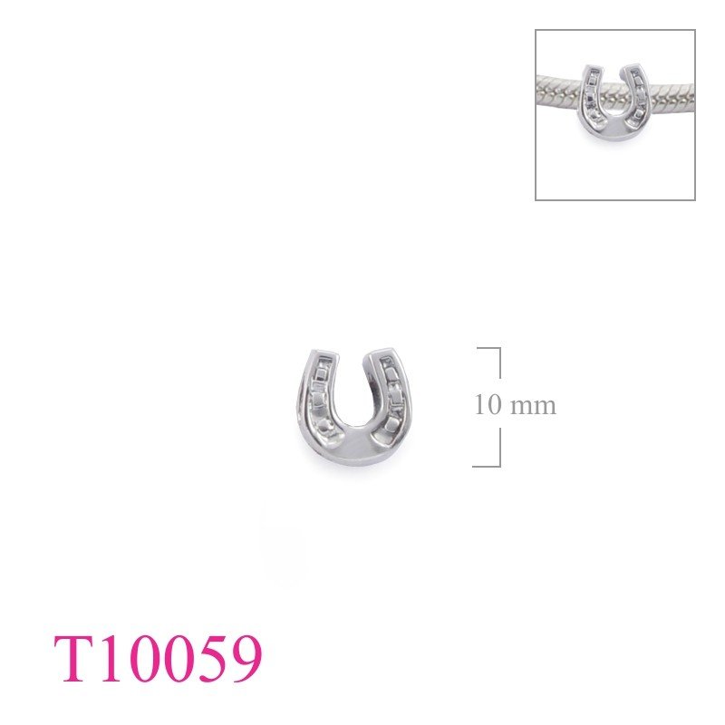 Bead, horse shoe.