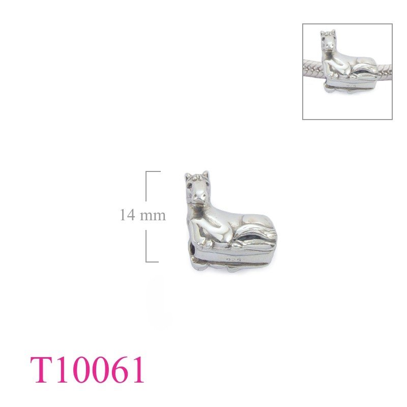Bead, sitting horse.