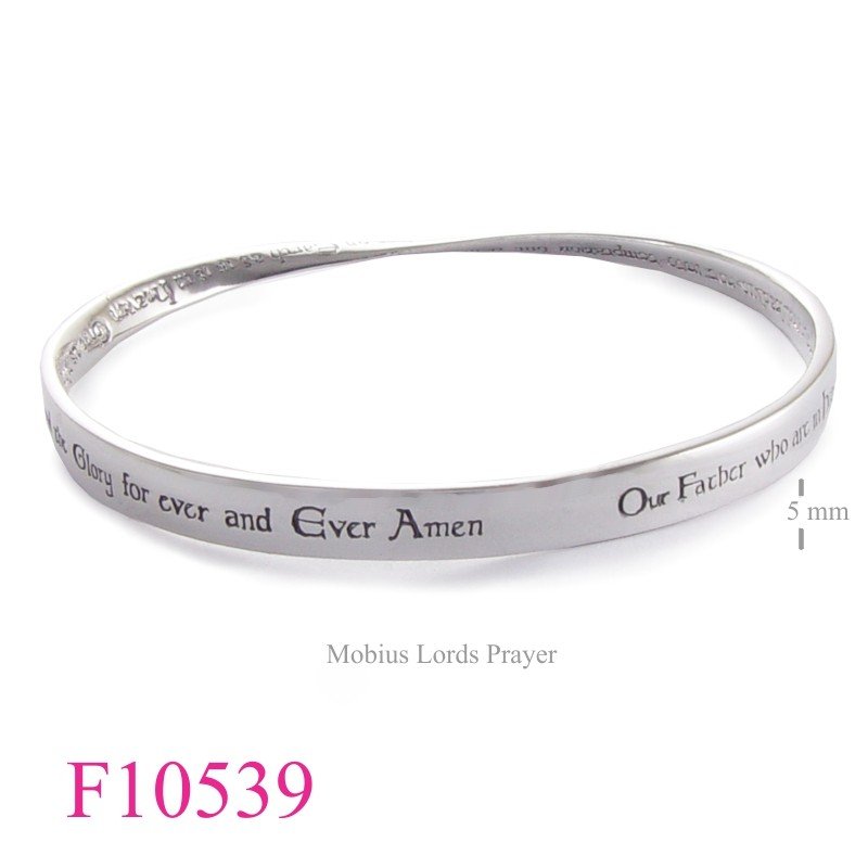 Bangle, Mobius Lords Prayer.