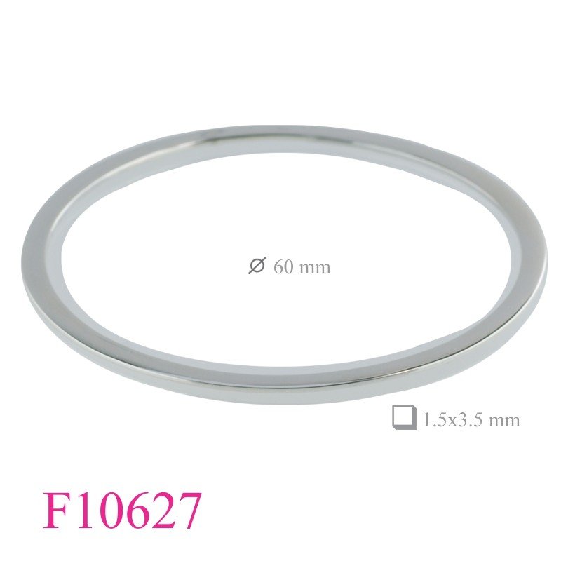 Bangle, 3.5x1.5mm flat wire 60mm inside diameter.